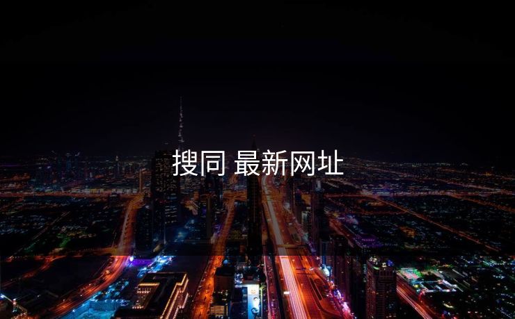 搜同 最新网址