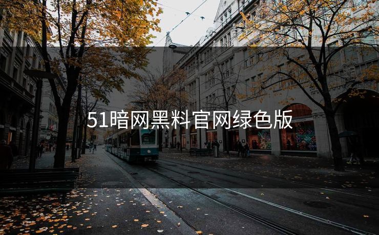 51暗网黑料官网绿色版